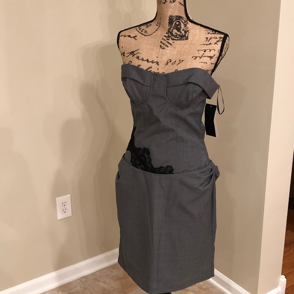 NWT Stella and Jamie strapless dress